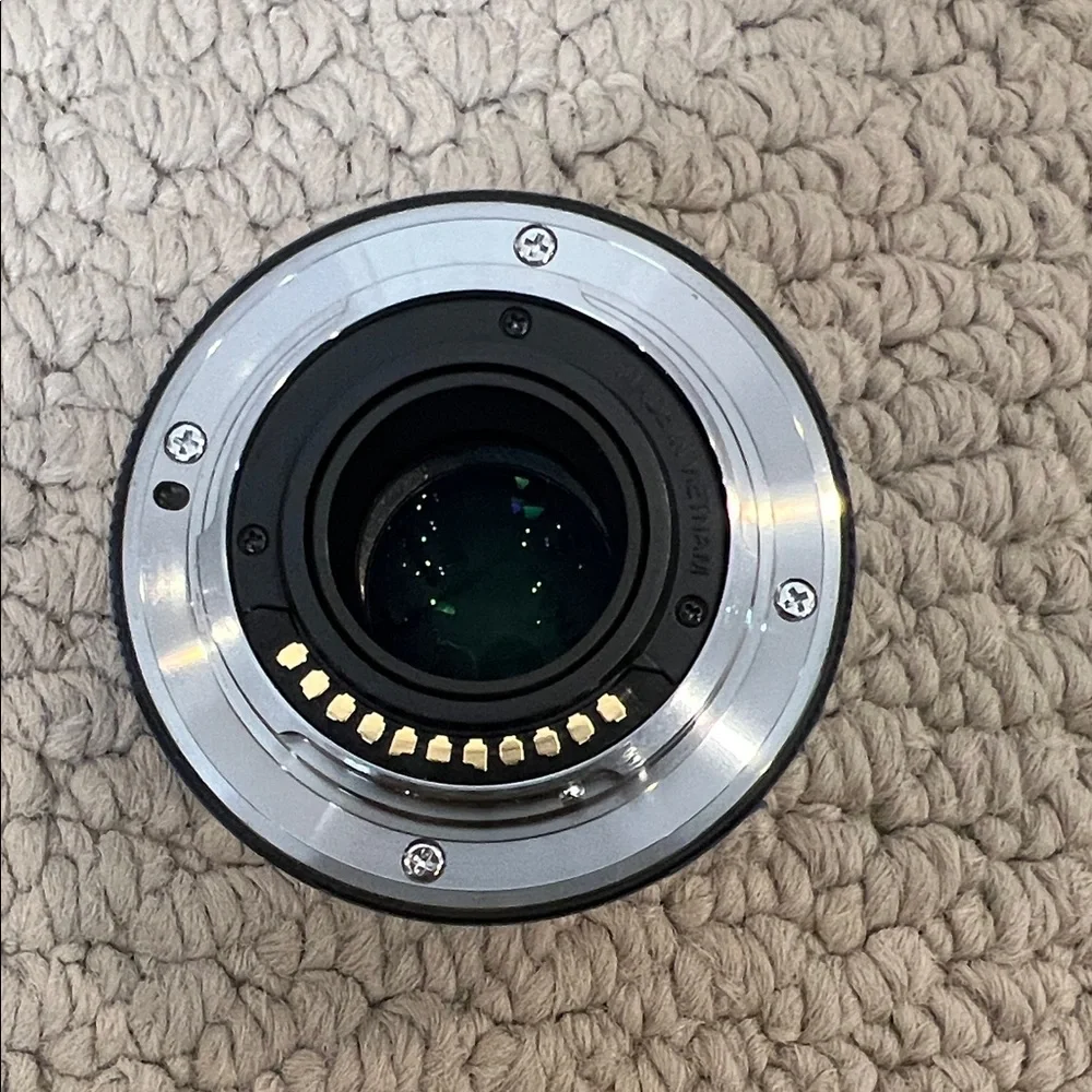 Olympus Digital 45mm Lens in Black and Silver